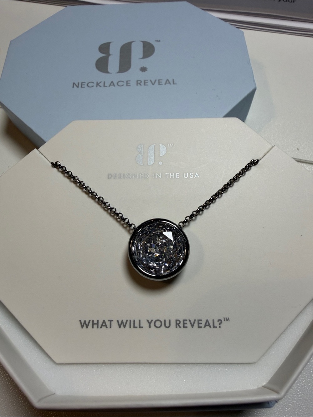 BP - Necklace- Hematite plating